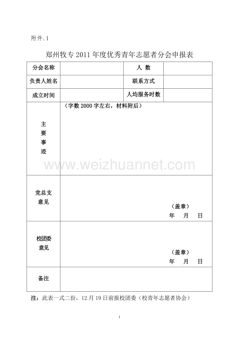 2011年度青年志愿者表彰文件 附件1-4.doc_第1页