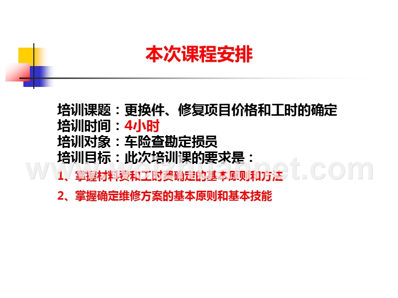 -理赔培训资料2：更换件、修复项目价格及工时的确定-（一）.ppt_第2页