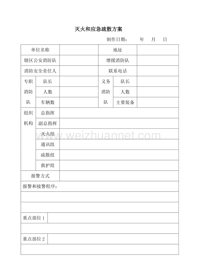 星级酒店消防管理常用表格.doc_第3页