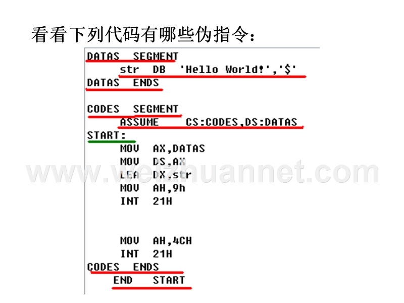 汇编语言-程序格式.ppt_第3页