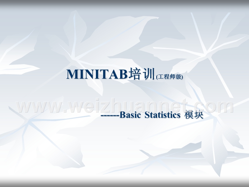 minitab基本统计.ppt_第1页