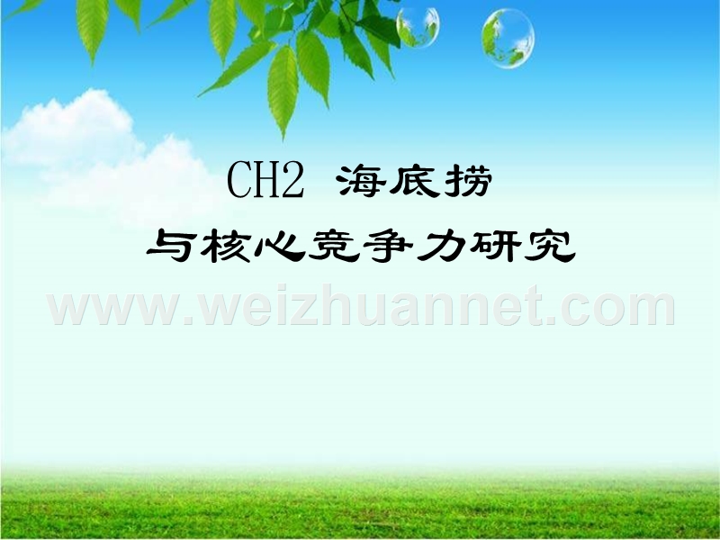 ch2-海底捞企业核心竞争力.ppt_第1页