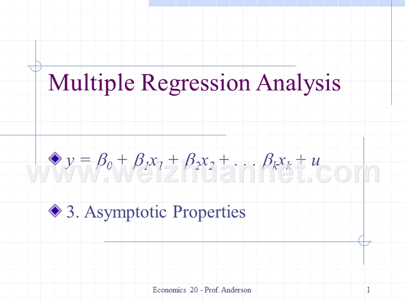 ch05consistency(计量经济学-prof.-anderson).ppt_第1页