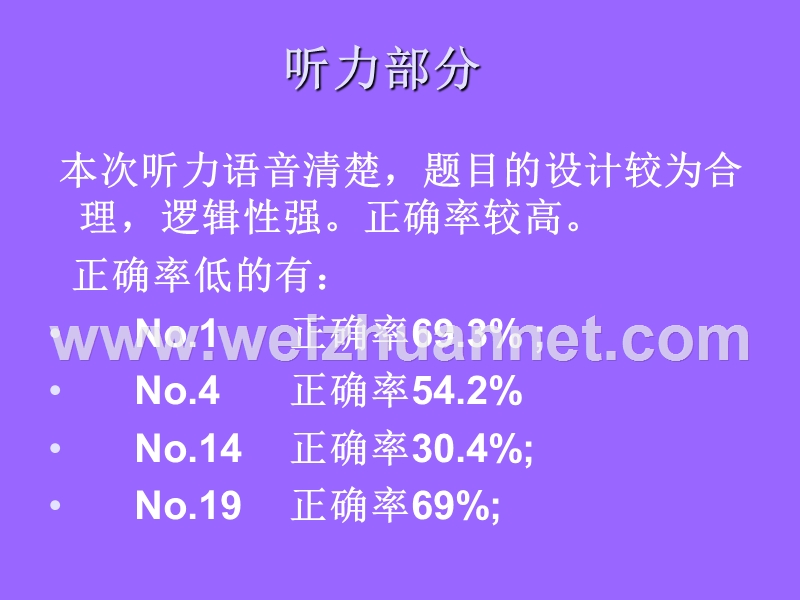 江苏省南通市2009届高三英语第二次调研测试试卷评讲课件.ppt_第3页