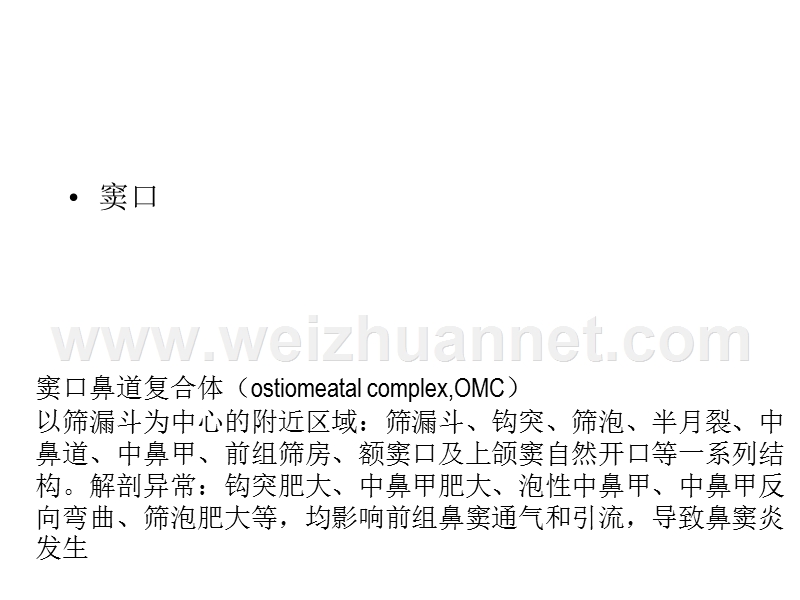 复习题：-1窦口鼻道复合体(omc)解剖结构及临床意义？.ppt_第2页