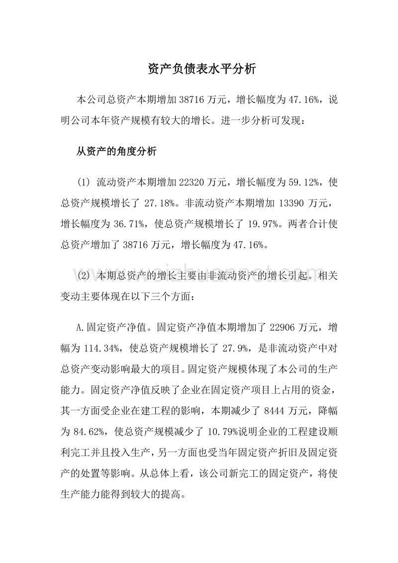 财务分析--资产负债表分析.doc_第2页