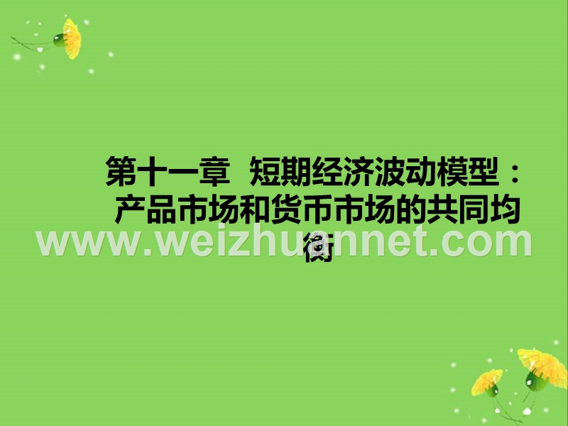 西方经济学第11章.ppt_第1页