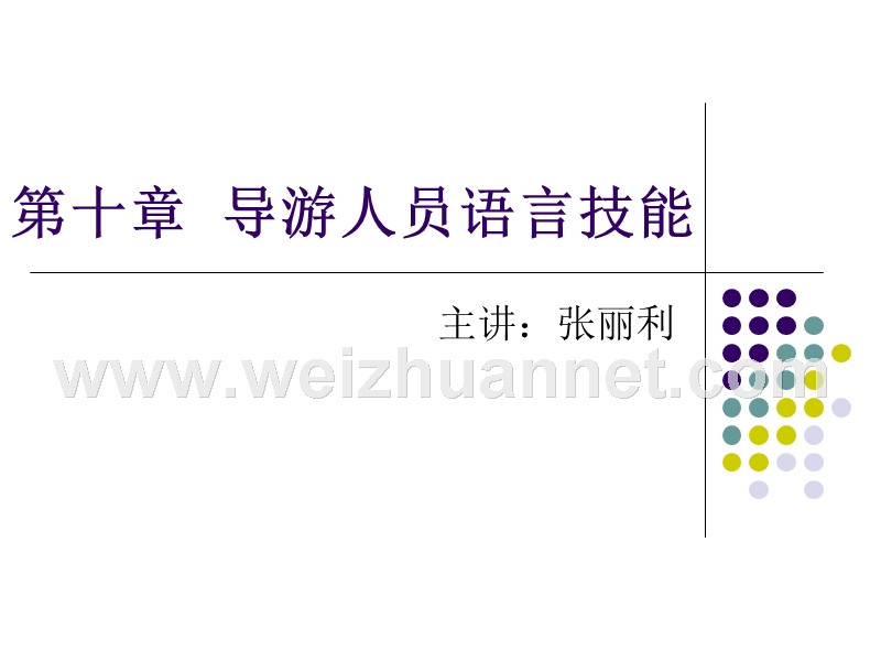 第十章--导游人员语言技能.ppt_第1页