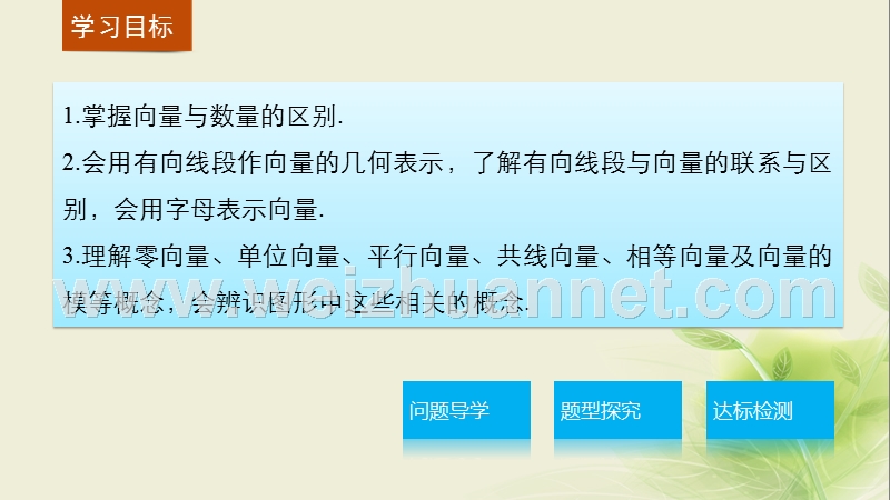 高中数学 第二章 平面向量 2.1 向量的概念及表示课件 苏教版必修4.ppt_第2页