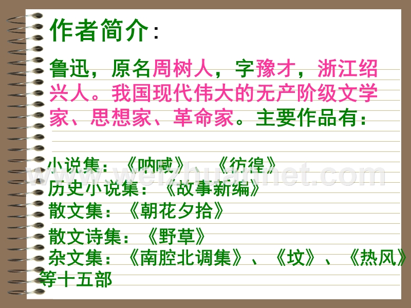 2014-2015学年高中语文同步课件：1.2《祝福》24张（人教新课标必修3）.ppt_第2页