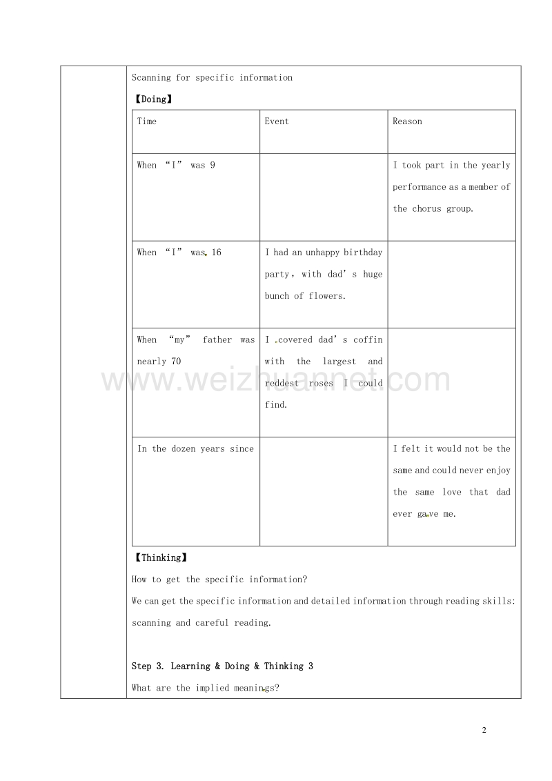 重庆市大学城高中英语 unit 2 learning from helen keller further reading教案 重庆大学版必修2.doc_第2页