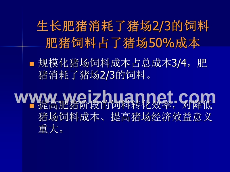 肥猪饲料转化率降低饲料成本的策略.ppt_第2页