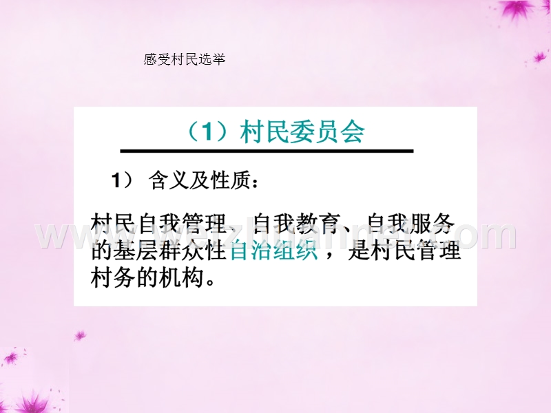 2015秋六年级品社上册《感受村民选举》课件1 苏教版.ppt_第3页