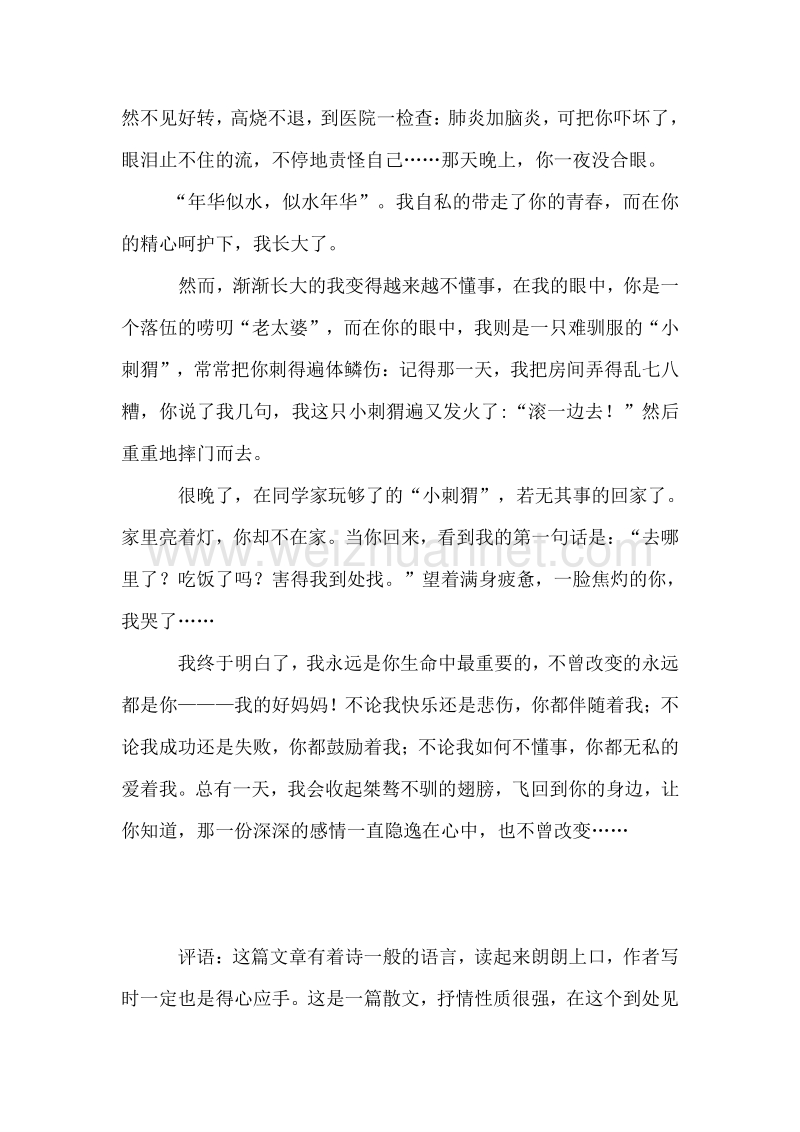 高中抒情散文写作指导---从初中到高中如何实现质的转变  （一）.doc_第2页