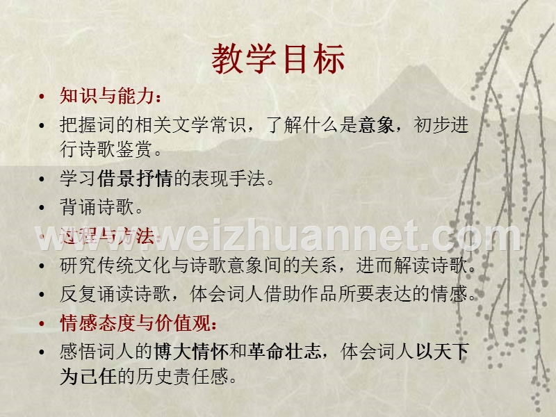 语文：人教版必修1《沁园春 长沙》课件（共52张）.ppt_第2页