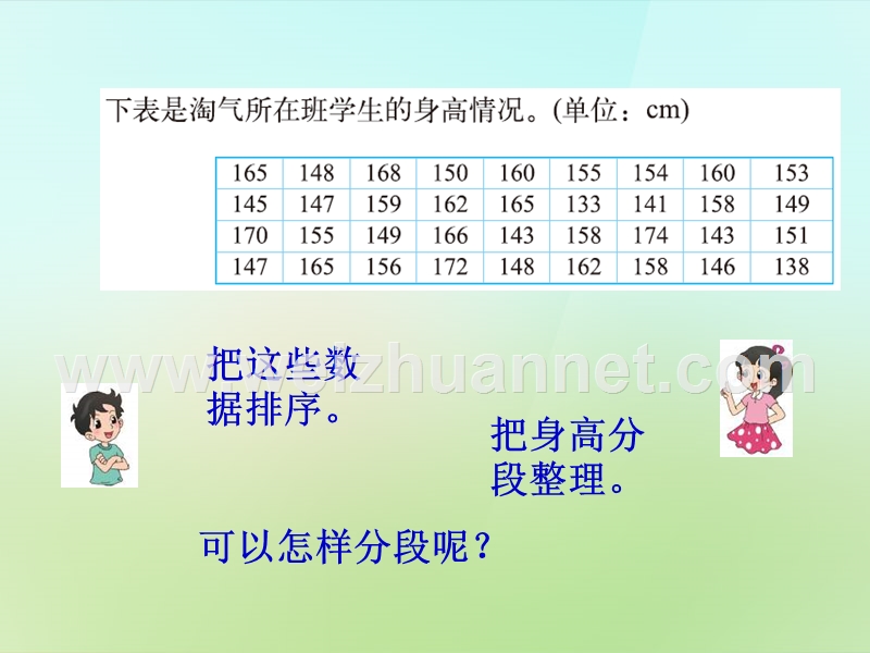 2015-2016六年级数学上册 5.3 身高的情况课件 （新版）北师大版.ppt_第3页