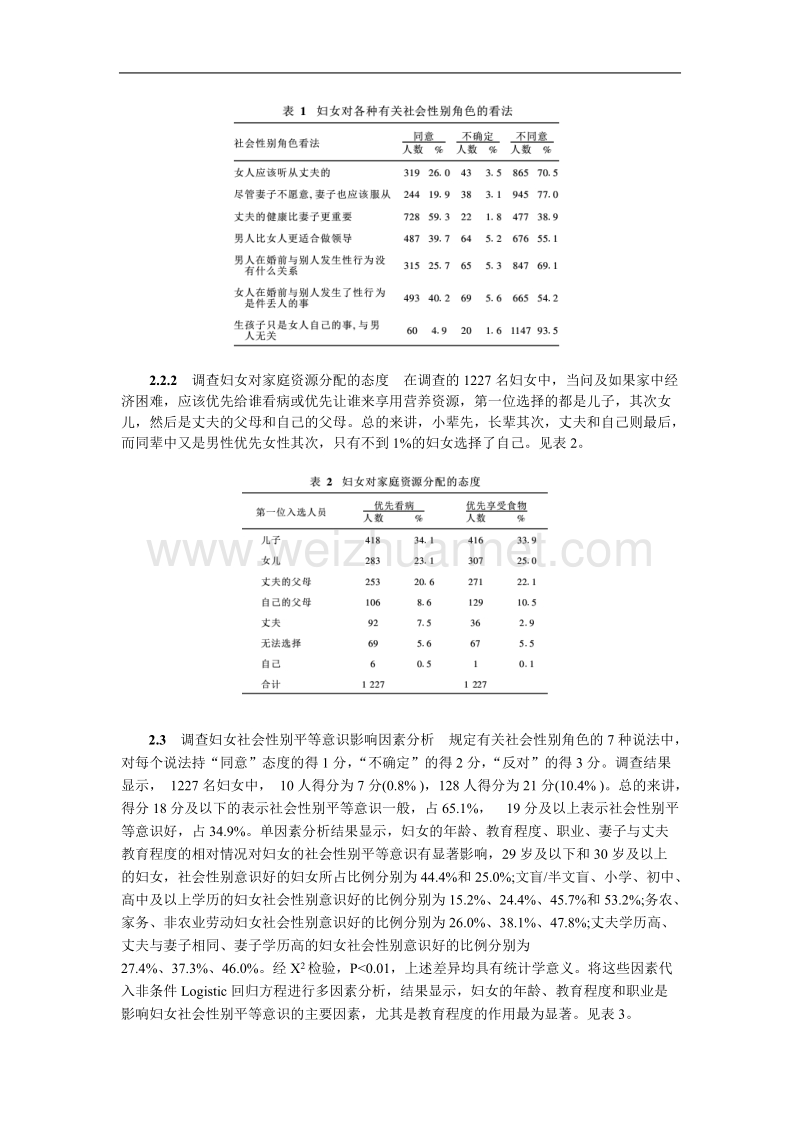 已婚妇女社会性别意识和家庭地位状况调查.doc_第2页