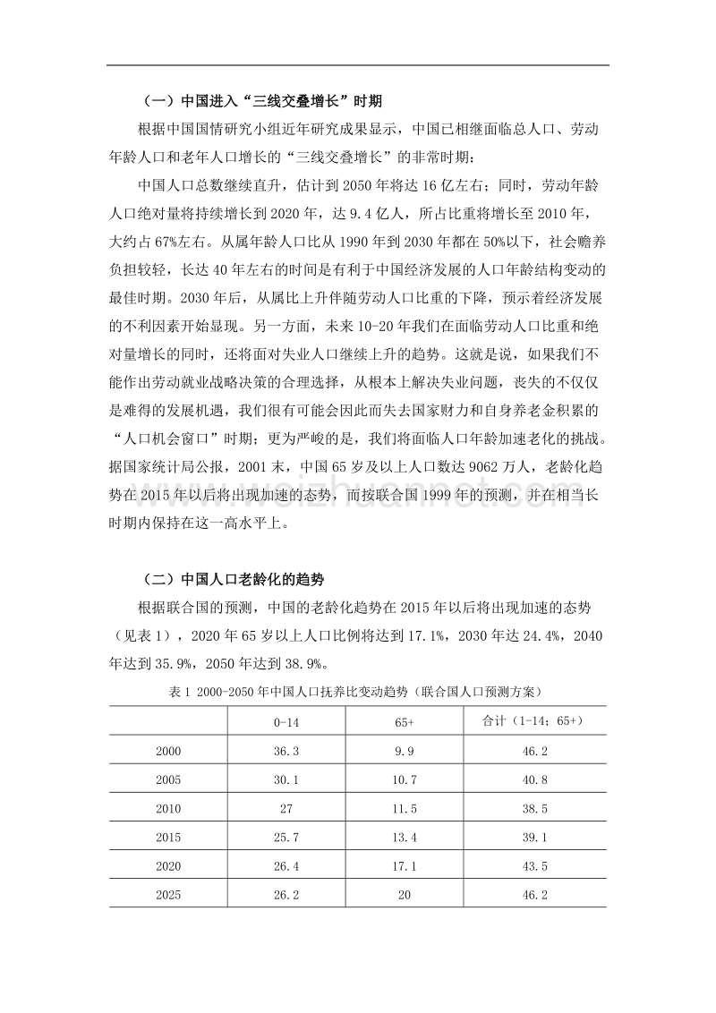 人口老龄化加速背景下的中国老年人力资源开发问题.doc_第3页