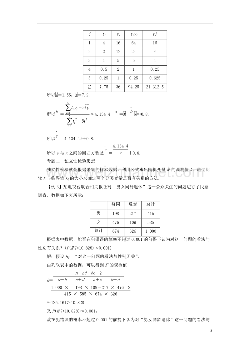 2017年高中数学 第一章 统计案例本章整合 新人教a版选修1-2.doc_第3页