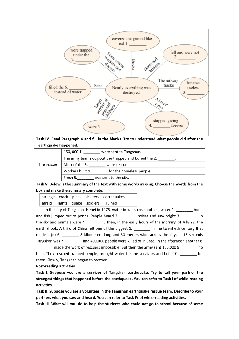 高一英语讲练（人教版）：book 1 unit 4 reading tasks .doc_第3页