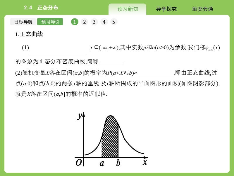 【赢在课堂】高二数学人教a版选修2-3课件：2.4 正态分布.ppt_第3页