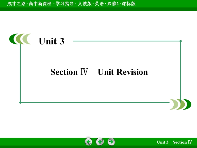 【成才之路】高中英语人教版必修2课件：unit 3 section 4.ppt_第3页