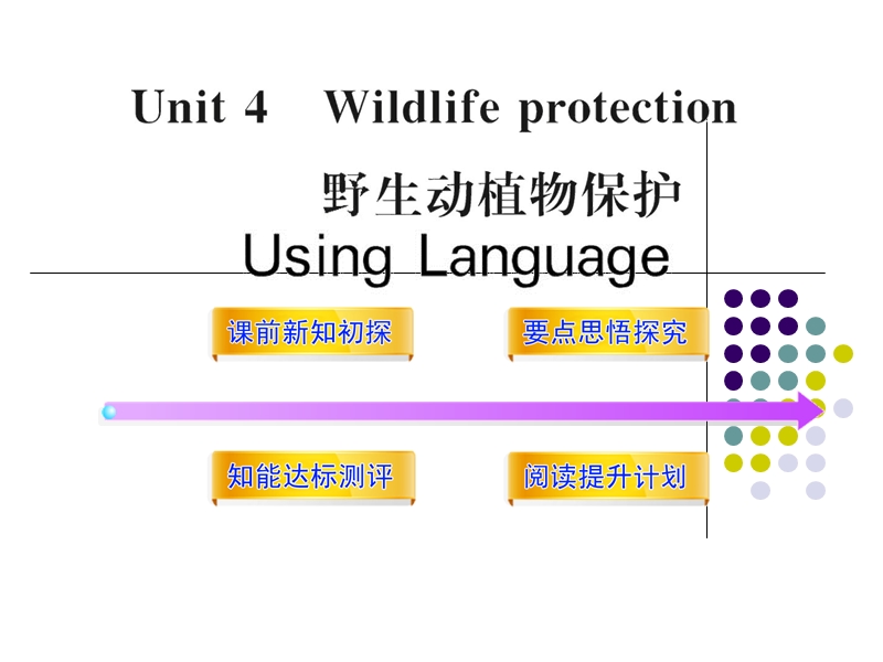 英语：unit4《wildlife protection》using language1（新人教版必修2）.ppt_第1页