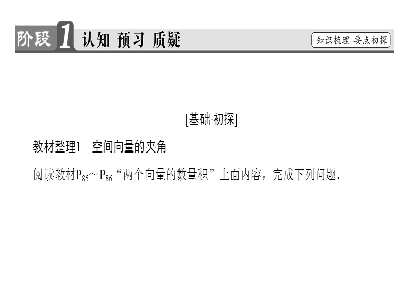 高中数学人教b版选修2-1课件：3.1.3 两个向量的数量积 .ppt_第3页