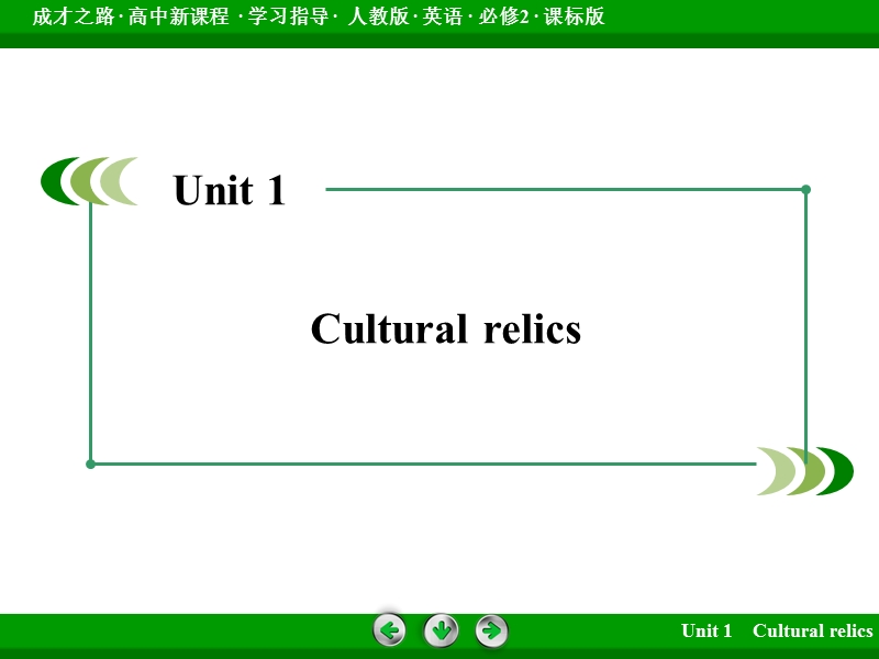 【成才之路】高中英语人教版必修2课件：unit 1 section 1.ppt_第2页