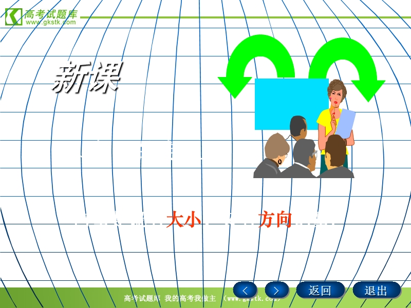 数学新人教b版必修4精品课件：2.1.1《平面向量概念》.ppt_第3页