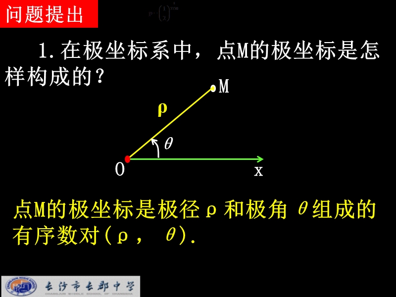 湖南省长沙市高中数学（人教版）课件：选修4-4 第一章 第三节《简单曲线的极坐标方程》《1.3.3简单曲线的极坐标方程》.ppt_第2页