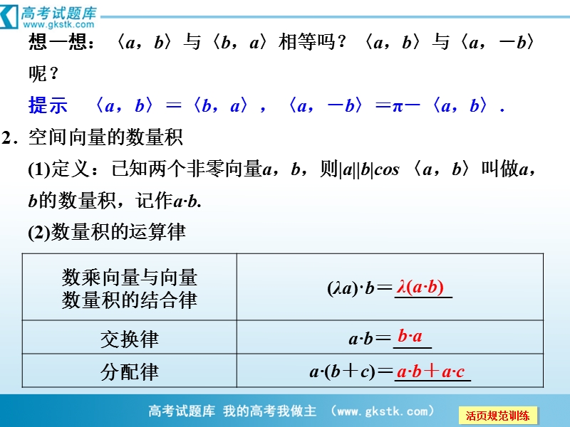 数学：3-1-3空间向量的数量积运算 课件（人教a版选修2-1）.ppt_第3页