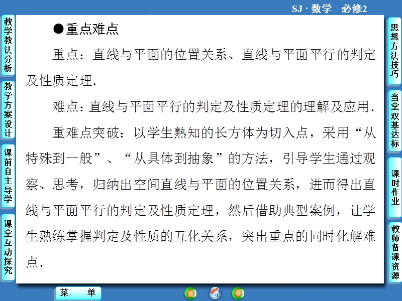 【课堂新坐标，同步教学参考】高中苏教版  数学课件必修二 第1章1.2.3第1课时.ppt_第3页