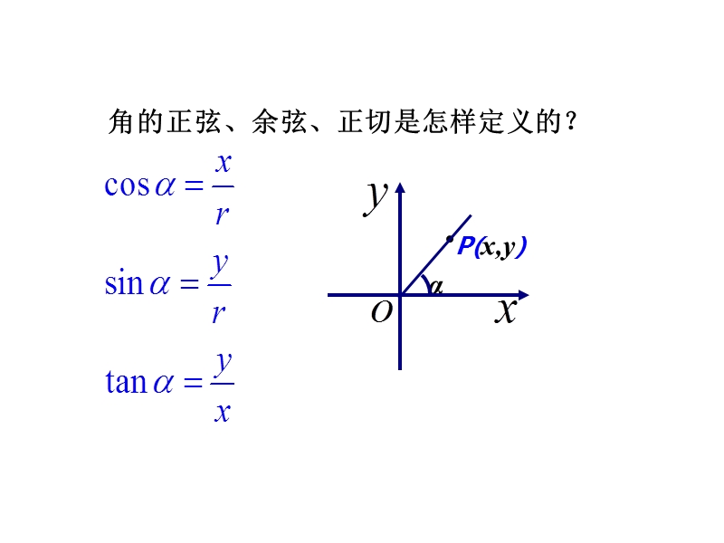 【金识源】（教师参考）高中数学苏教版必修4  1.2.1 任意角的三角函数课件2 .ppt_第2页