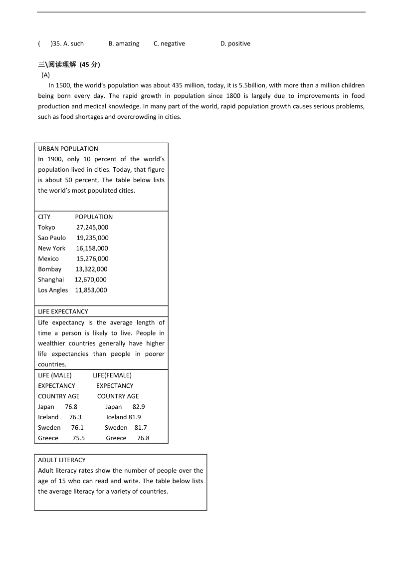 高考英语一轮复习单元测试unit 1 cultural relics4人教版必修2（word版，含解析）.doc_第3页