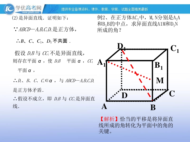 高一下学期数学课件：空间点、直线、平面之间的关系.ppt_第3页