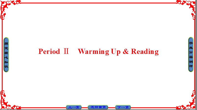 【课堂新坐标】高中英语人教版选修九课件：unit 2-period ⅱ.ppt_第1页