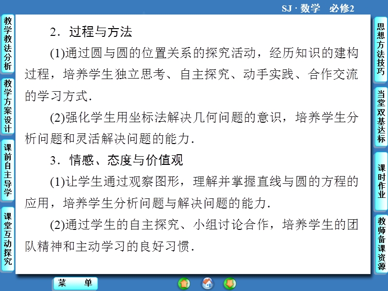 【课堂新坐标，同步教学参考】高中苏教版  数学课件必修二 第2章2.2.3.ppt_第2页