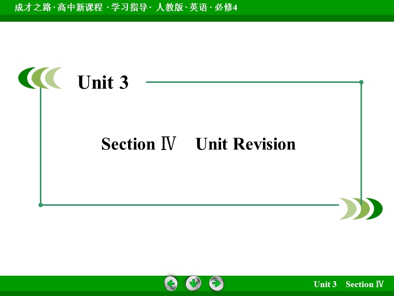 【成才之路】2015-2016高中英语人教版必修4课件：unit 3 section 4.ppt_第3页