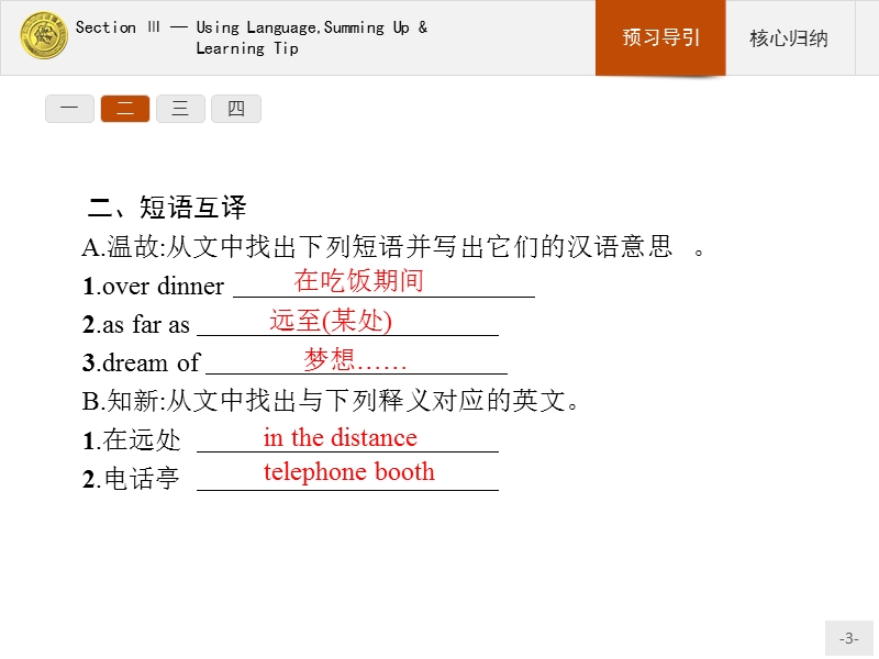 【测控指导】2018版高中英语人教版必修3课件：5.3 using languagesumming up & learning tip.ppt_第3页