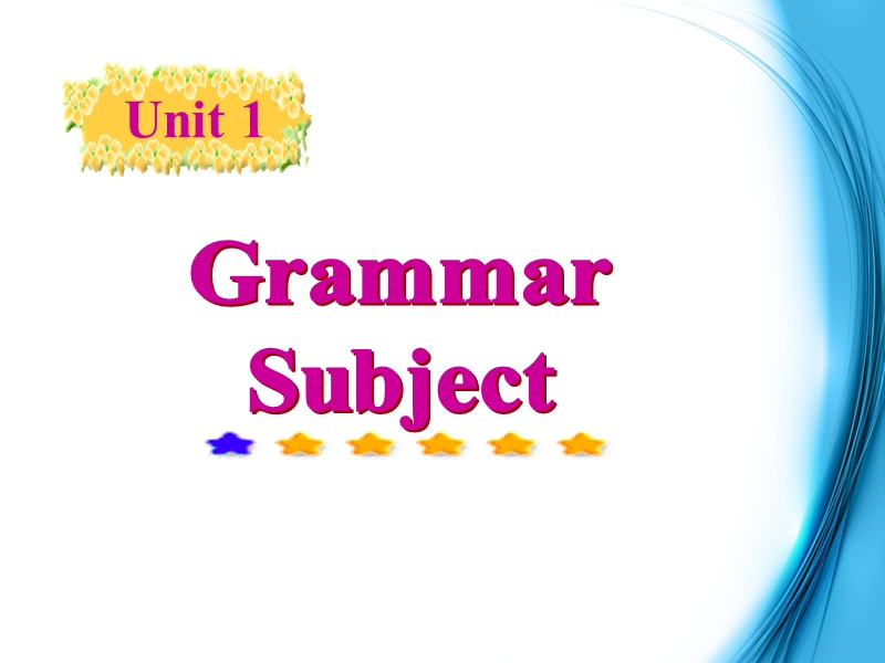 高中英语（人教版）选修九 同步课件 u1p2 grammar.ppt_第1页