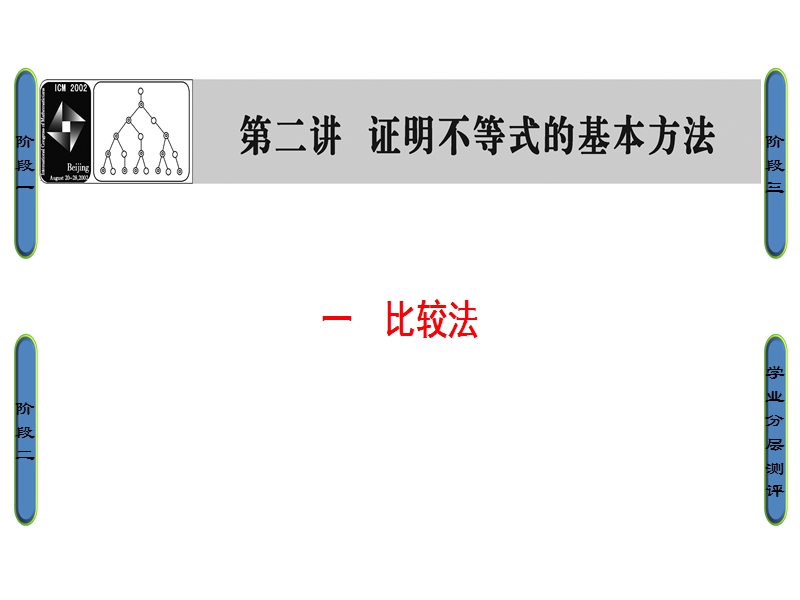 高中数学人教a版选修4-5课件：2.1 比较法 .ppt_第1页