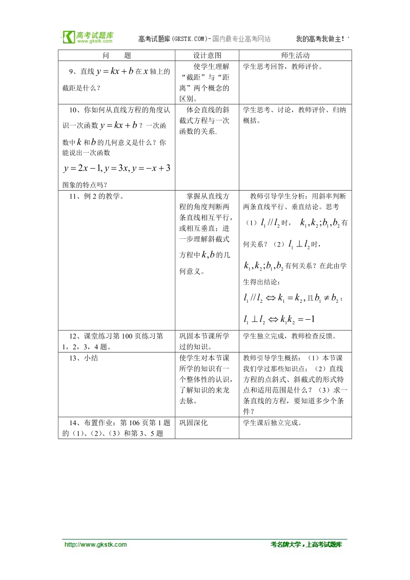 高中数学人教版教案：§3.2.1《直线的点斜式方程》.doc_第3页