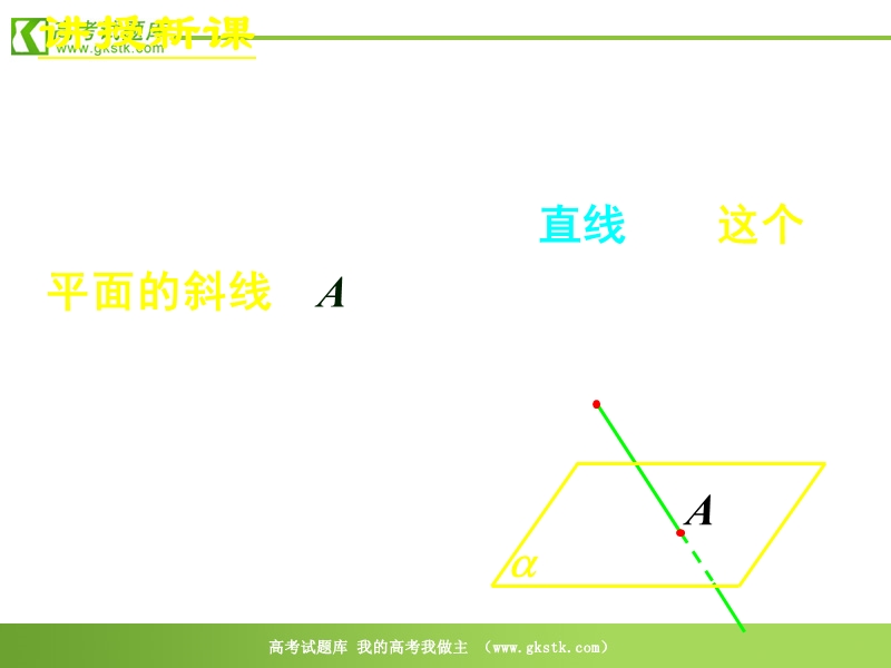 数学人教a版必修2精品课件：2.3.1《直线与平面垂直的判定》2.ppt_第3页