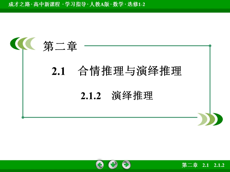 【成才之路】高中数学人教a版选修1-2课件： 2.1.2.ppt_第3页