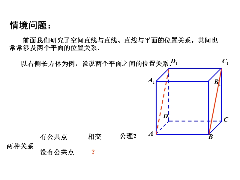 【金识源】2015年高中数学 1.2.4平面与平面的位置关系（1）课件 苏教版必修2.ppt_第2页