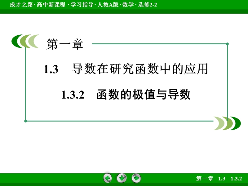 【成才之路】高中数学人教a版选修2-2课件：1.3.2《导数在研究函数中的应用》.ppt_第3页