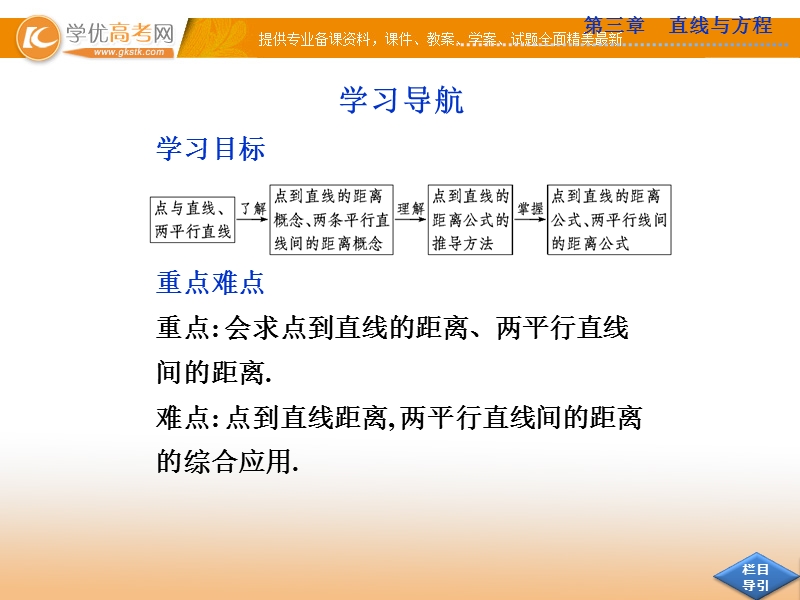 优化方案人教a版数学必修2课件：第三章 第3.3 第3.3.4.ppt_第2页