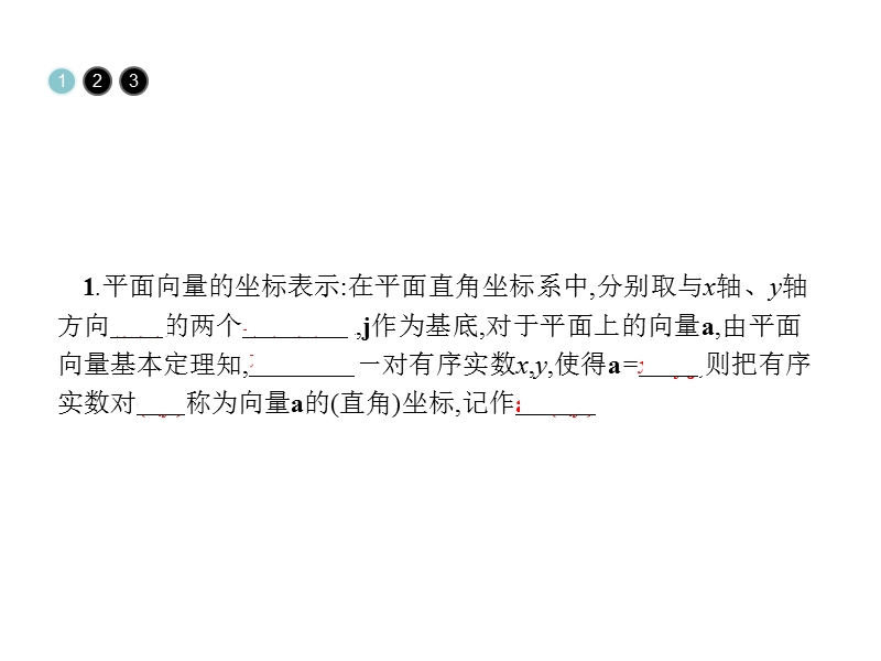 【金牌学案】高中数学苏教版必修四课件：2.3.2平面向量的坐标运算.ppt_第3页