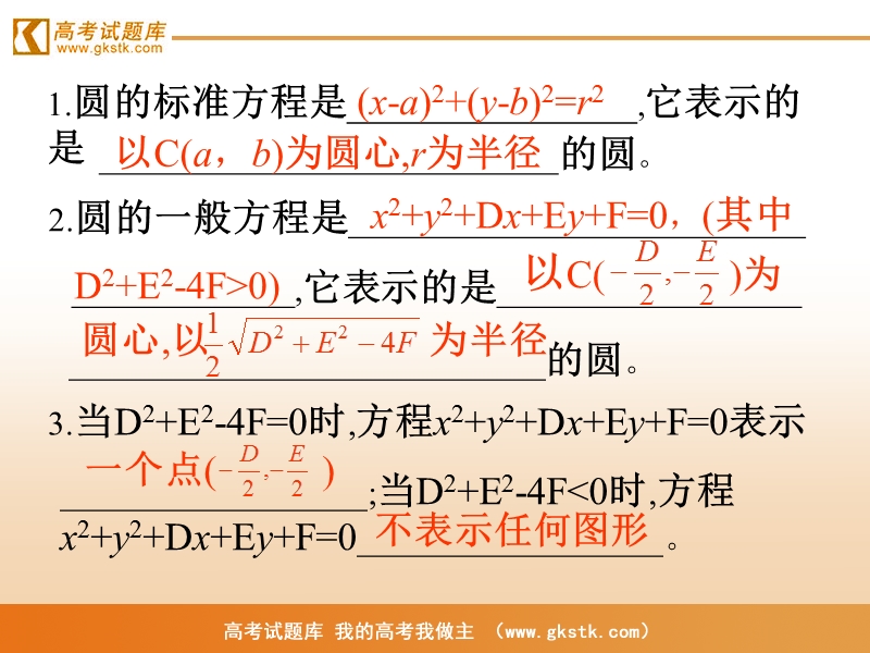 《圆的方程》课件8（新人教a版必修2）.ppt_第2页